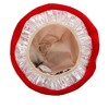 HalloweenCostumes.com    Adult's Mushroom Lumen Hat, Red/White - 3 of 4