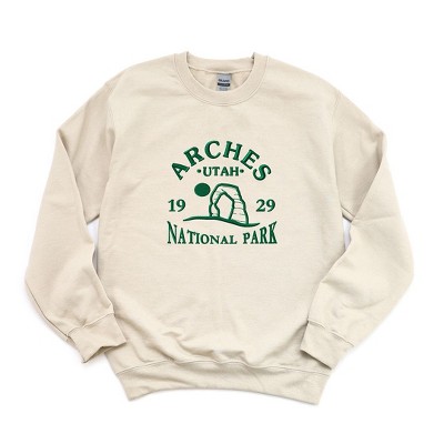 Simply Sage Market Women's Graphic Sweatshirt Embroidered Utah Arches