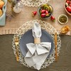 DII Woven Paper Placemat Set 6 Piece, Off-White, 15" Dia - 3 of 4