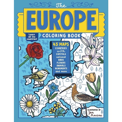 Euro Summer: The Coloring Book — SHOP SOBRIQUET
