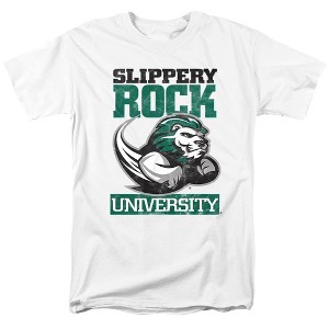 Men's Slippery Rock University Official SRU The Rock Logo T-Shirt - 1 of 4