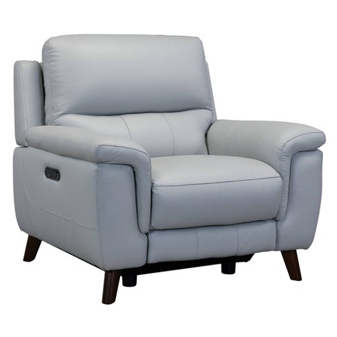 Lizette Contemporary Leather Power, Contemporary Leather Recliner Chair
