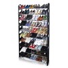 Home Basics 50 Pair Metal Shoe Rack, Black : Target