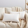 REGALWOVEN Fade-Resistant Modern Soft Solid Cushion Cases 2 Pcs - 2 of 4