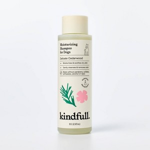 Moisturizing Dog Shampoo Delicate Cedarwood - 16 fl oz - Kindfull™ - 1 of 3