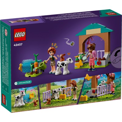 LEGO Friends Autumn&#8217;s Baby Cow Shed Farm Animal Toy 42607_1