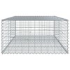 vidaXL Gabion Basket Silver Galvanized Iron Large Heavy Weight Capacity - 4 of 4