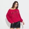 Women's Sequin Sweater - Wild Fable™ - 4 of 4