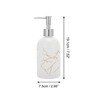 Unique Bargains Reusable Cylinder Marble Soap Dispenser 1 Pc - 4 of 4