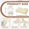 Unique Bargains Drawstring Jewelry Candy Candle Wrap Organza Bow Gift Bags 20 Pcs - 2 of 4