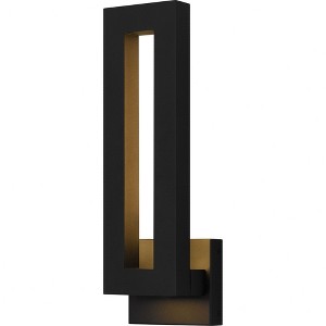 Quoizel Lighting Pompeii 1 - Light Sconce in  Earth Black - 1 of 1