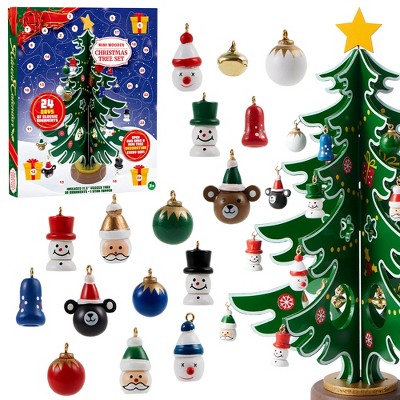Joyfy 2025 Christmas Advent Calendar – 24 Days of Ornaments for Tree Decorating Fun! Best Gift for Kids