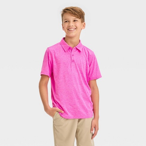 Boys golf polo sale