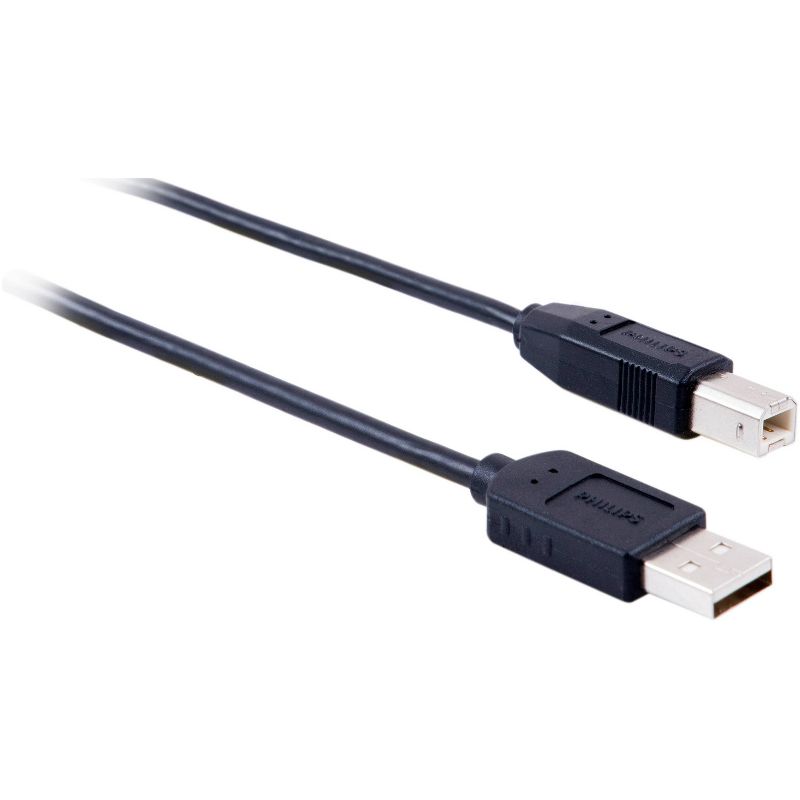 Philips USB 2.0 Device Cable - 6ft, 1 of 7