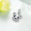 Sterling Silver Animal Charm Set: Highland Cow, Axolotl & Duck Beads for Jewelry Gifts for Women - 2 of 4