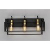 Maxim Lighting Liner 3 - Light Wall Light in  Black/Satin Brass - 3 of 4