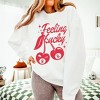 Simply Sage Market Women's Graphic Sweatshirt Feeling Lucky Cherries - 2 of 4