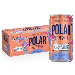 Polar Jrs Dragon Whisper Sparkling Water - 10pk/7.5 fl oz : Target