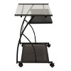 Calico Designs L Cart Compact Computer Cart with Storage and Keyboard Shelf - 3 of 4