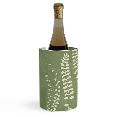 Nadja Leaf Design 17 Wine Chiller - Deny Designs