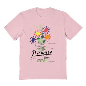 APOH Men's Picaso Art Short Sleeve Graphic Cotton T-Shirt - 1 of 3