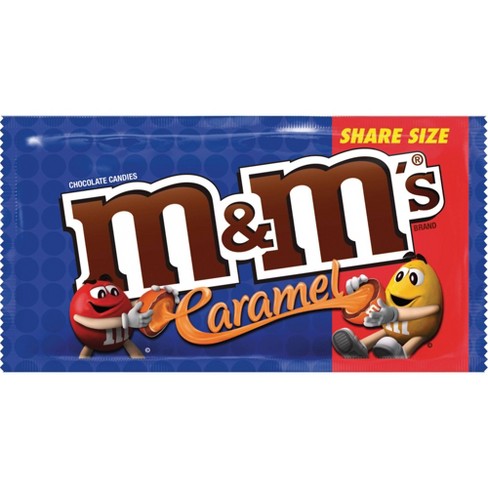 M M S Caramel Share Size Chocolate Candies 2 oz Target