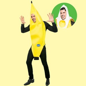 Joyfy Adult Men's Halloween Costume Banana Costume for Halloween Dress Up Party - 1 of 4