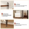 67 Inch Tall Bookshelf, 5-Tier Bookcase with Open Shelves, Farmhouse Wood Storage Rack with Adjustable Feet, for Office, Living Room - 3 of 4