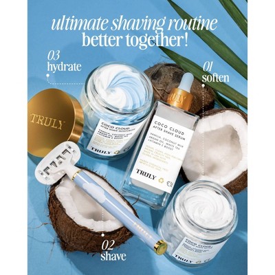 TRULY Coco Cloud Whipped Shave Butter - 1.3 fl oz - Ulta Beauty: For All Skin Types, Vanilla & Coconut Scent, Bikini Line