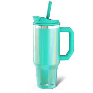 FrostBuddy Thicc Buddy Insulated Tumbler | Available in 40oz & 50oz Sizes | Stainless Steel + Chapstick Holder - 1 of 4