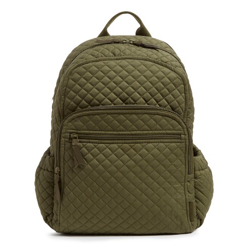 Vera Bradley Women s Cotton Campus Backpack Climbing Ivy Green