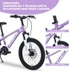 Vynxaria Kids Mountain Bike for Ages 7-10, Single Speed, Suspension Fork, Double Disc Brakes - 4 of 4