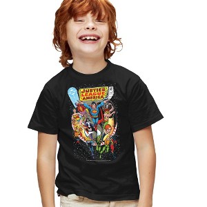 Boys' Short Sleeve Justice League Justice League No. 217 T-Shirt - 1 of 4