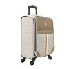 Disney Minnie Mouse Gold  Character Ear Patch White & Brown 22" Rolling Luggage - 2 of 4