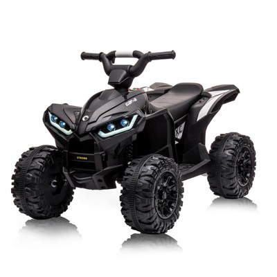 12V Kids ATV Ride on Toy with Remote Control | 4 Wheel Electric Quad with LED Lights & Music