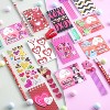 Joyfy 28 Packs Valentine's Day Stationery Set with Gift Card for Kids, Pencils, Rulers, Notebook and Stickers for Classroom Exchange - 3 of 4