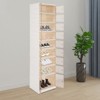 YIYIBYUS 9-Tier Foldable Plastic Shoe Storage Boxes 18 Pair Shoe Rack - 2 of 4