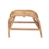 bali & pari Lamaria Modern Bohmenian Natural Brown Antique Rattan Footstool - 4 of 4