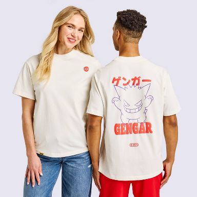 Adult Gengar Graphic Print Short Sleeve Crewneck T-Shirt - Pokémon x Target XS
