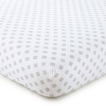 Willow Medallion Grey Fitted Sheet  - Levtex Baby