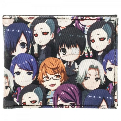 Bioworld Tokyo Ghoul Chibi Characters Bi-Fold Wallet