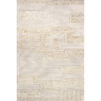 nuLOOM Danielle Abstract High-Low Wool Area Rug