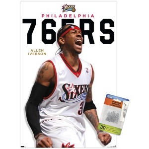 Trends International Allen Iverson - Feature Series 23 Unframed Wall Poster Prints - 1 of 4