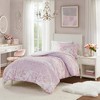Gulches Full Queen Floral Paisley 3 Piece Duvet Cover Set - 3 of 4