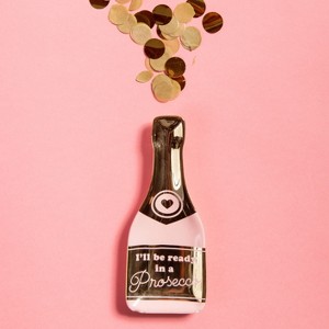 Totalee Gift 6" Multicolor Proscecco Trinket Tray Ceramic Pink - 1 of 2