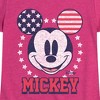 Girls' - Disney - Americana Fitted Short Sleeve Graphic T-Shirt - 2 of 4