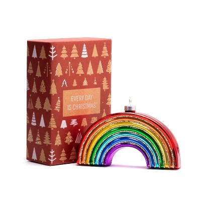 Every Day is Christmas Glass Blown Decoration Cute Hand Made Figurines Christmas Tree Ornament