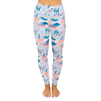 Women's Print Water Leggings - Reel Skipper