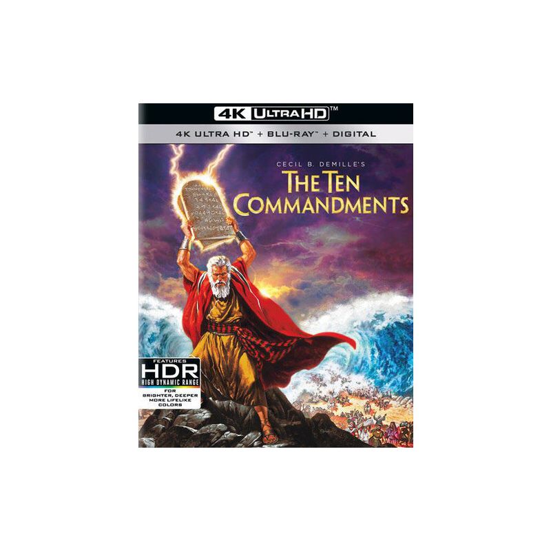 The Ten Commandments (4K/UHD)(1956), 1 of 2