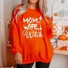 Simply Sage Market Women's Graphic Sweatshirt Mom Wife Witch Cursive - 2 of 2
